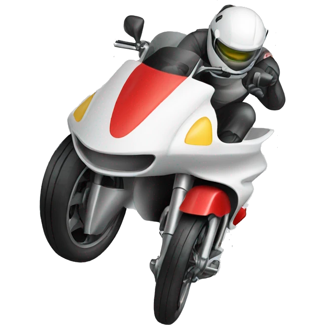 3 wheeled racing machine emoji