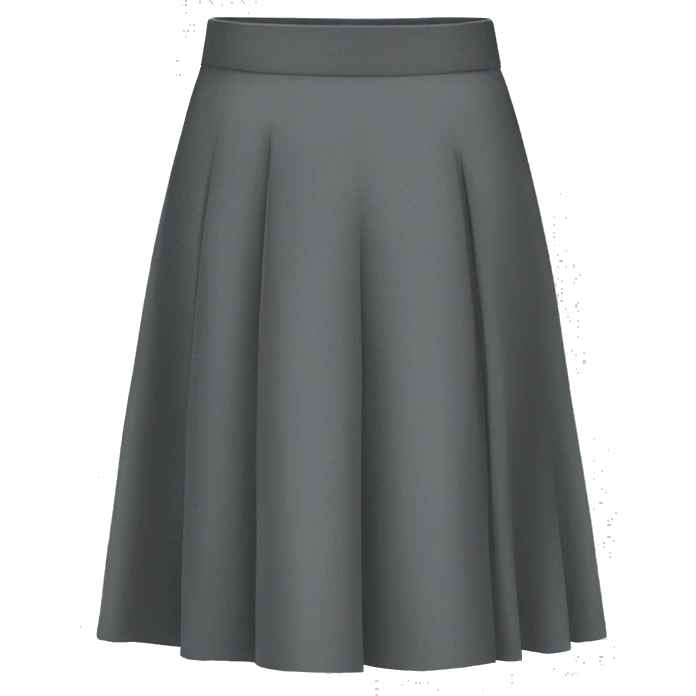 Clothe: long school skirt  emoji