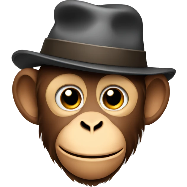 monkey in a hat emoji