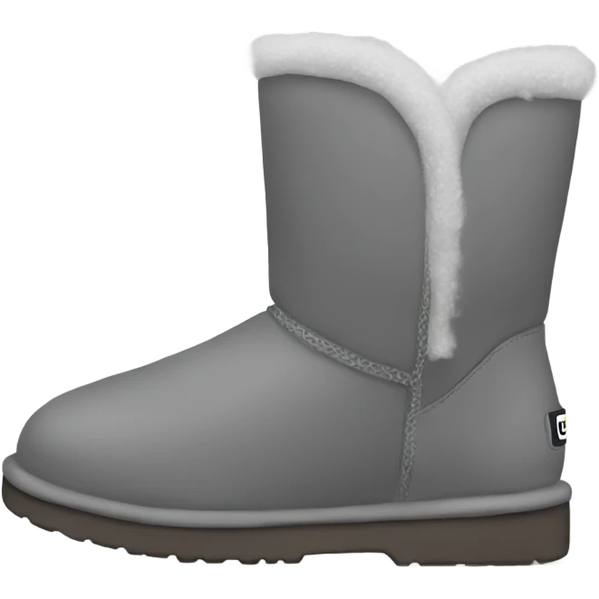 Grey Ugg boots emoji