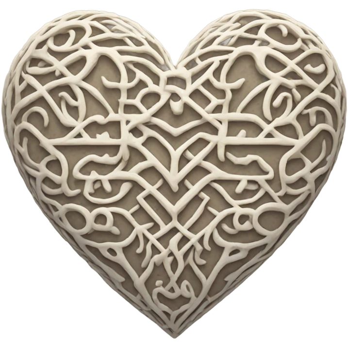 Unique heart emoji