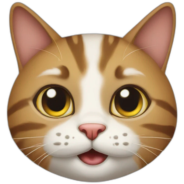 Silly cat emoji
