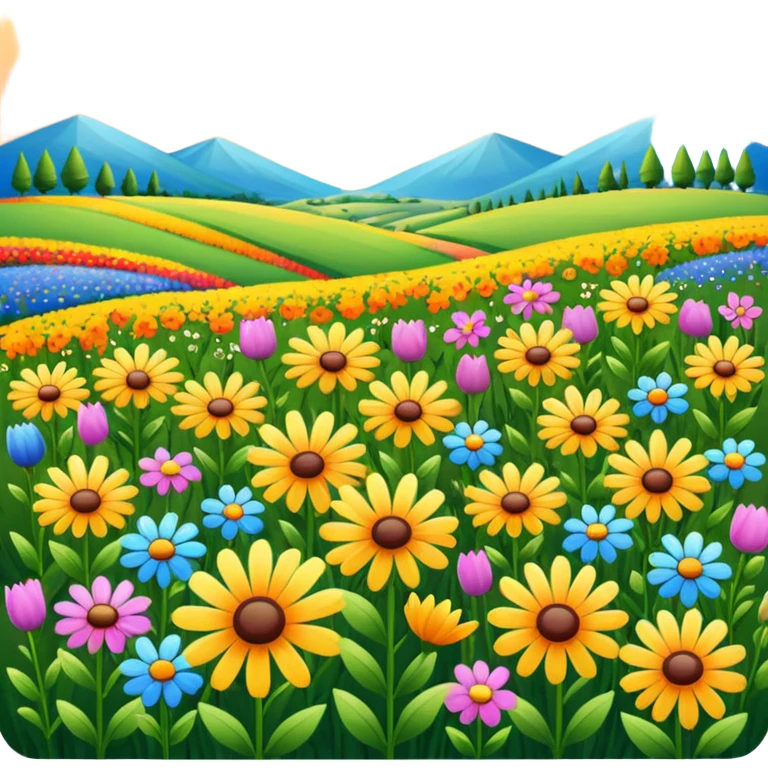 Wildflower Field emoji