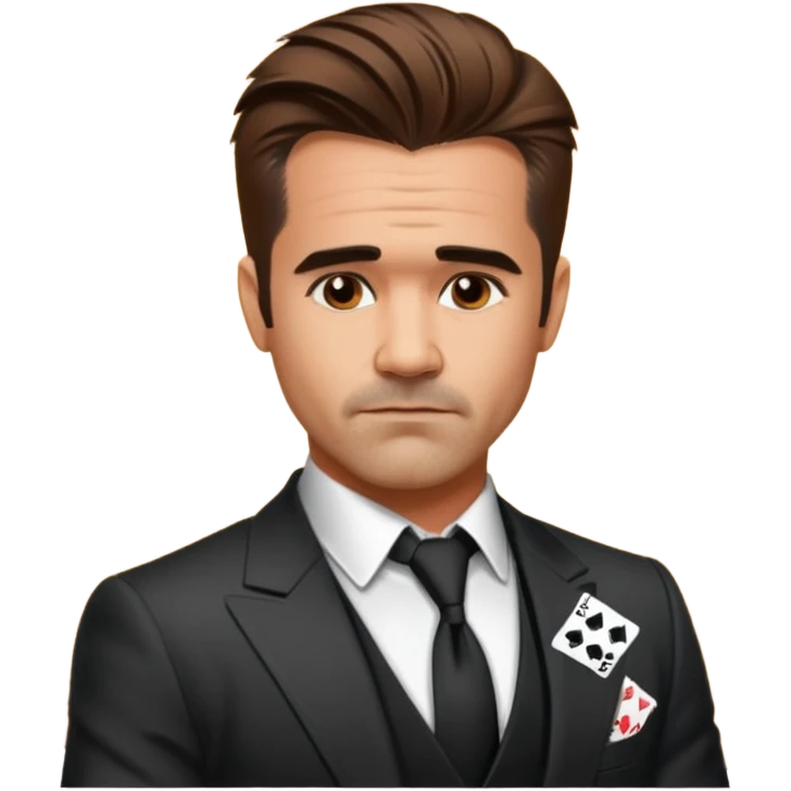 colin farrell gambling emoji