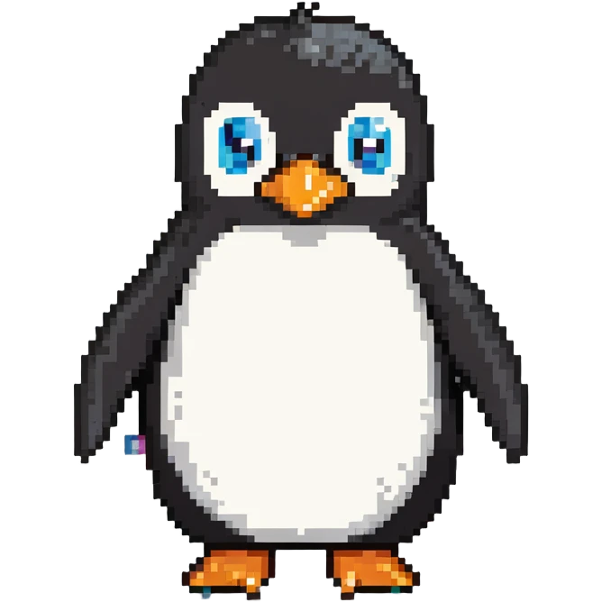 Madagascar penguin character emoji