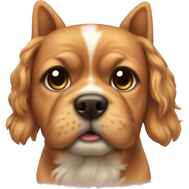 Bow on a dog emoji