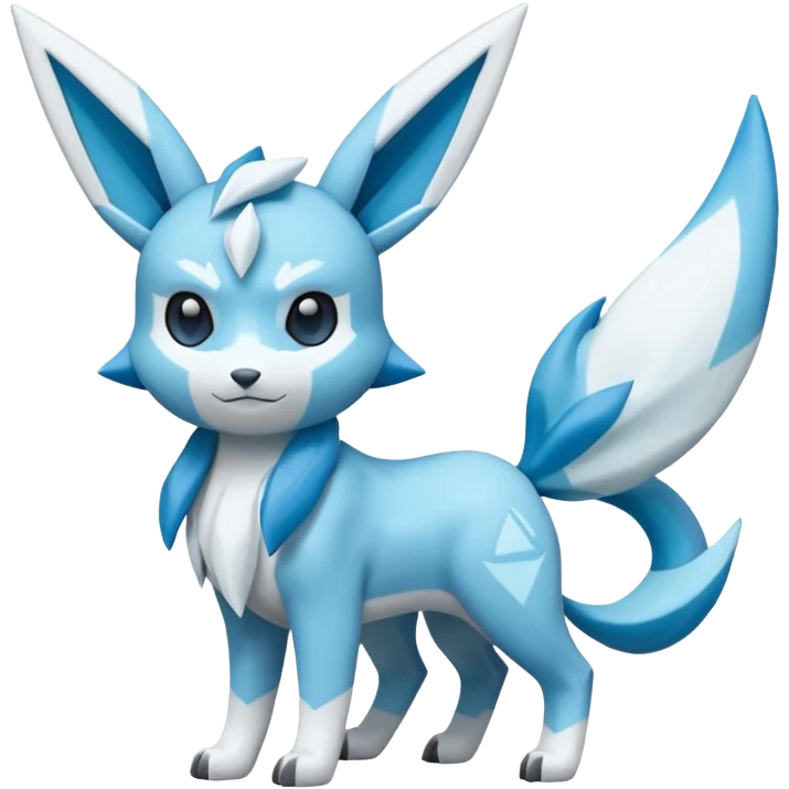 Amaura-Glaceon-Pokémon (full body) emoji