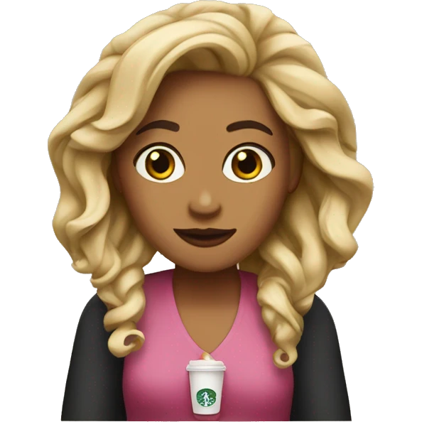 Starbucks girly emoji