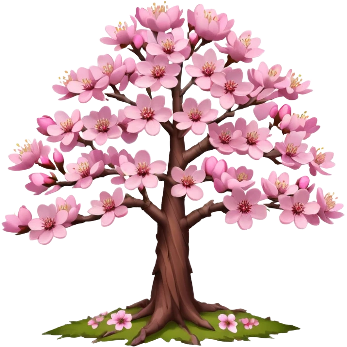 Cherry Blossom tree emoji