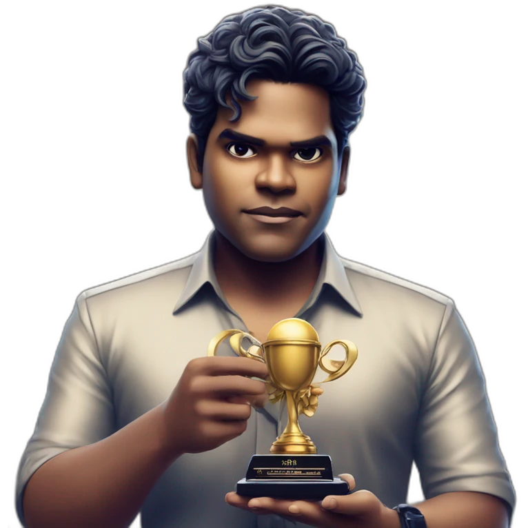 Yuvan Shankar Raja with national award  emoji