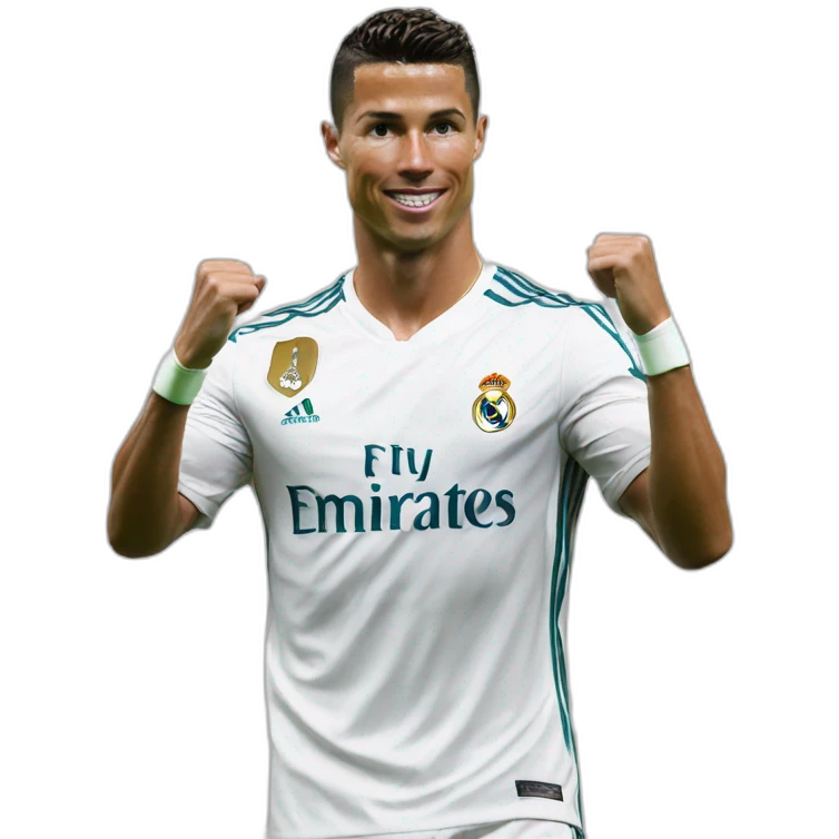 Ronaldo in real madrid emoji