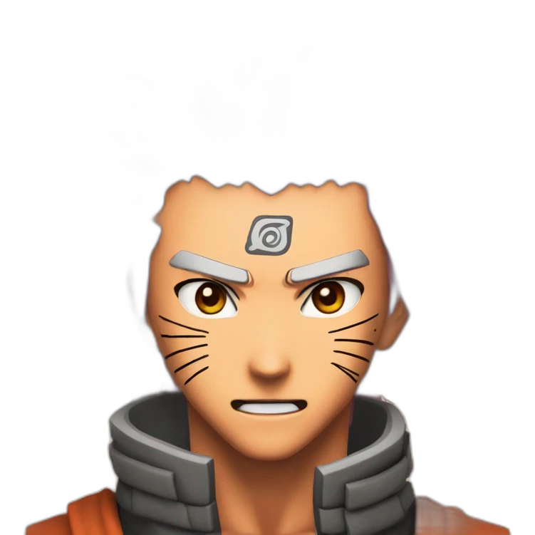 naruto in kurama mode emoji