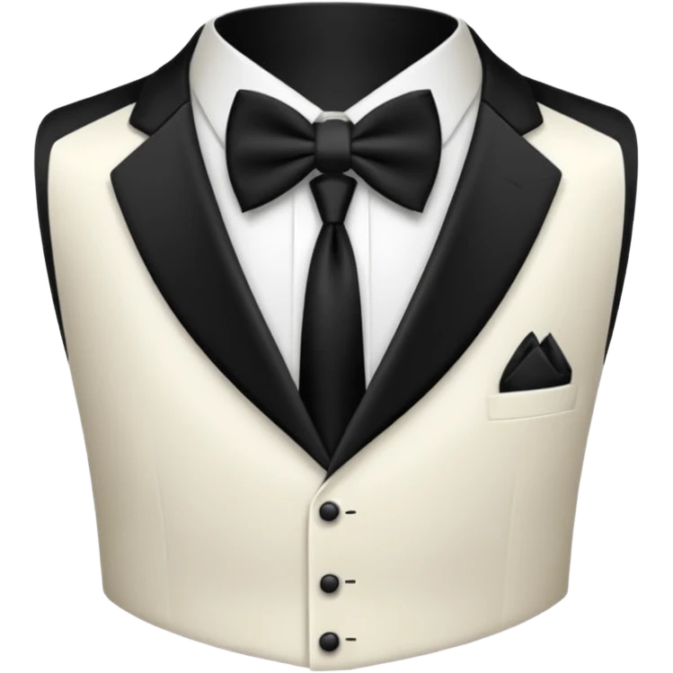 black tie emoji