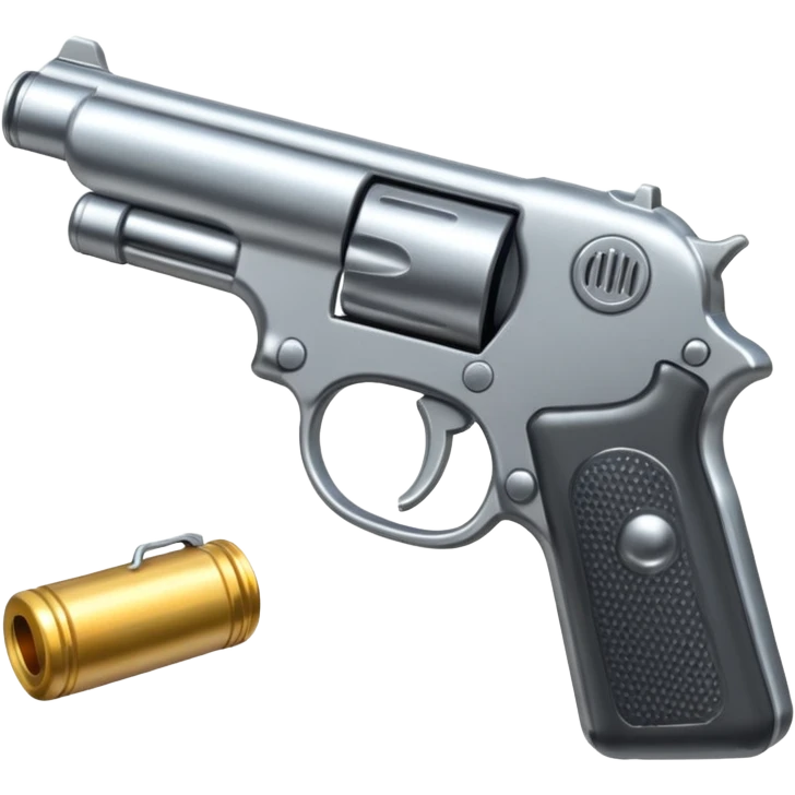 bullet and gun emoji