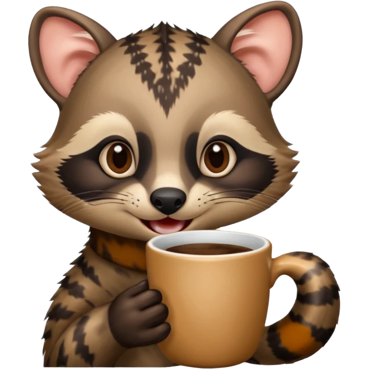 civet yummyly drinking coffee emoji
