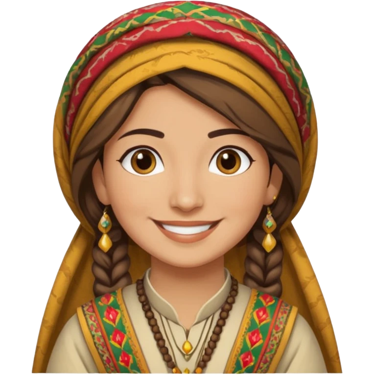نەورۆزنەورۆزی کوردستان بە جلی کوردی emoji