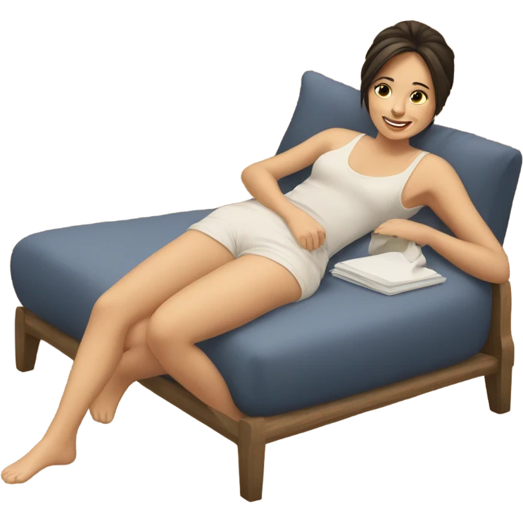 girl on tray emoji
