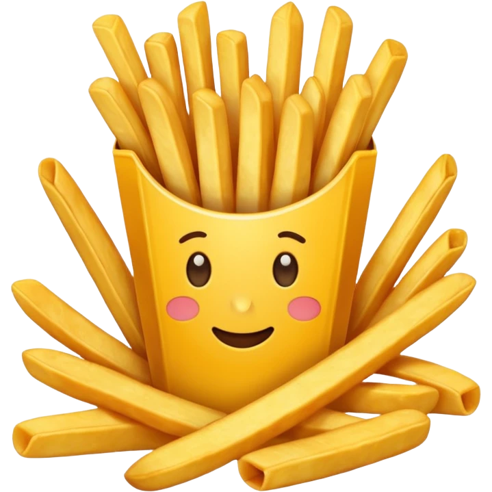 french fries emoji