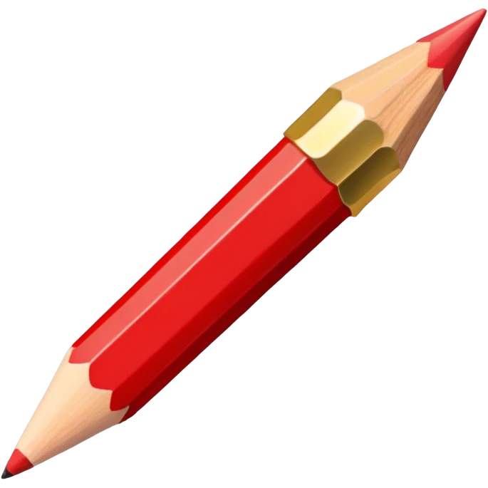 red Colored pencils emoji