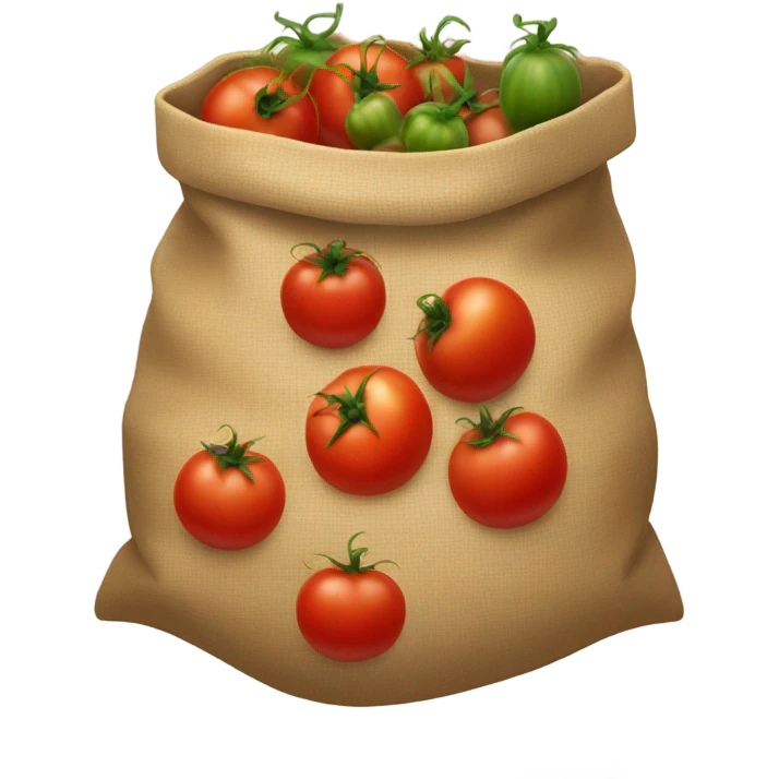 bag of tomatoes  emoji