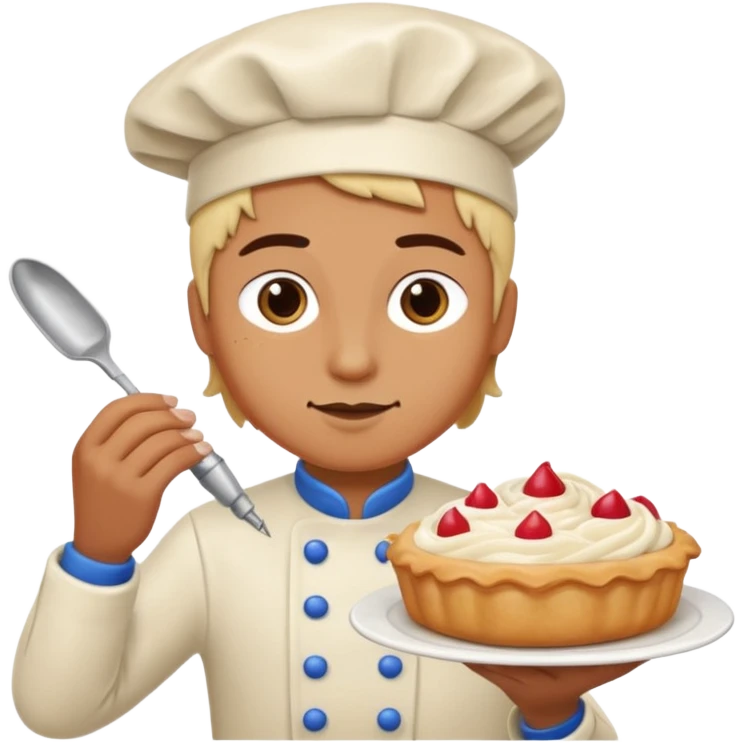 Barista frosting a pastry

 emoji