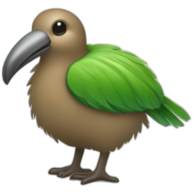 kiwi bird mail carrier emoji