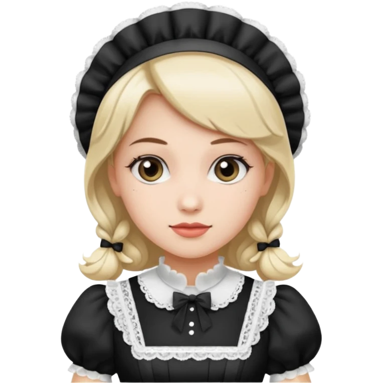 maid outfit emoji