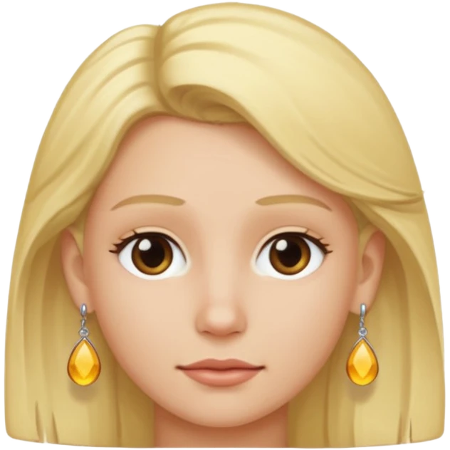 blond earringed with no beard emoji