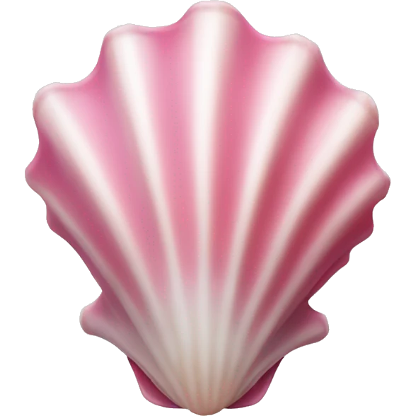 Pink seashell  emoji