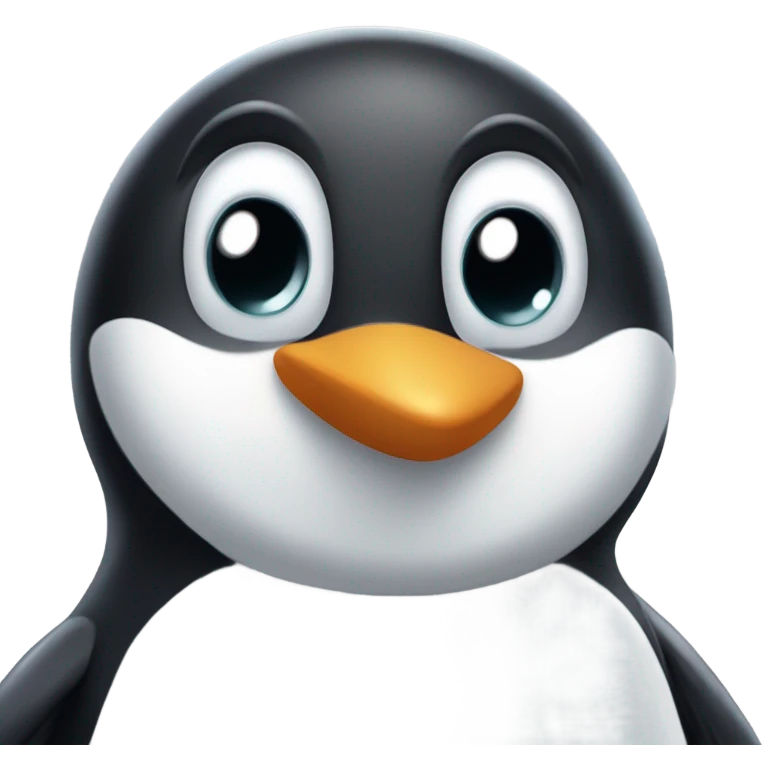 Happy penguin  emoji