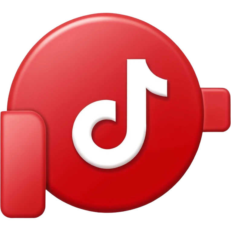 Tiktok icon emoji