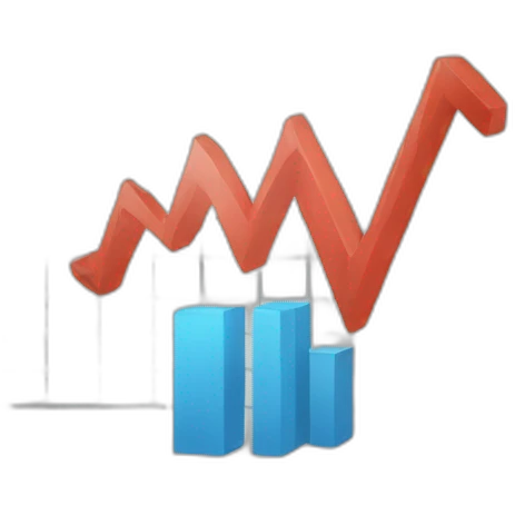 Trading chart emoji
