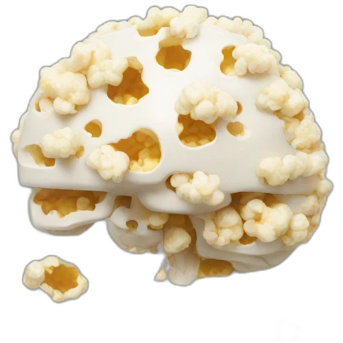 Popcorn Brain emoji