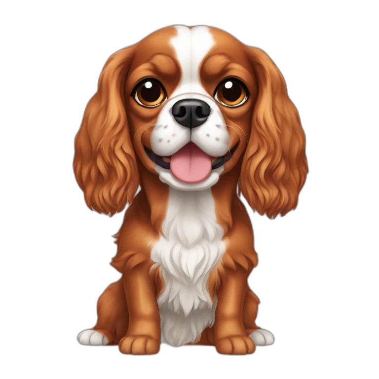 Cavalier king Charles  emoji