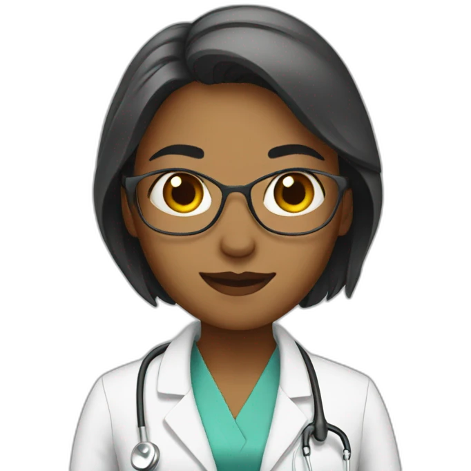 woman doctor emoji