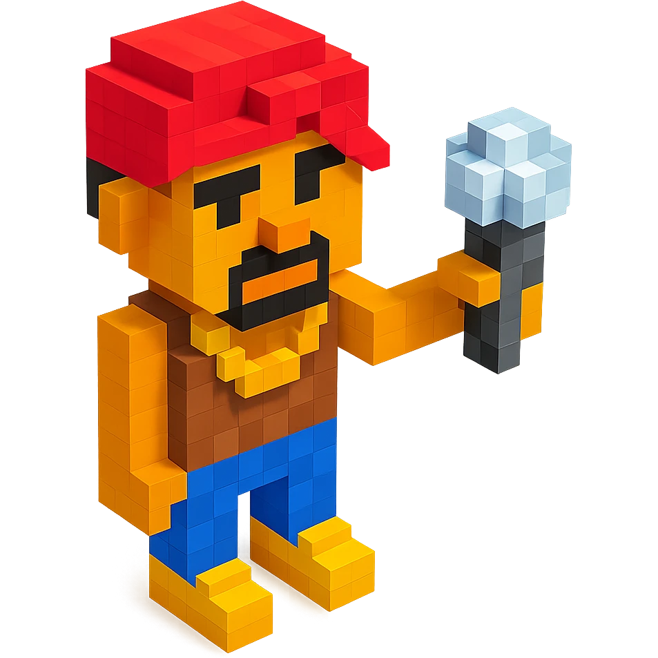 Lego 2Pac with a diamond-encrusted microphone emoji
