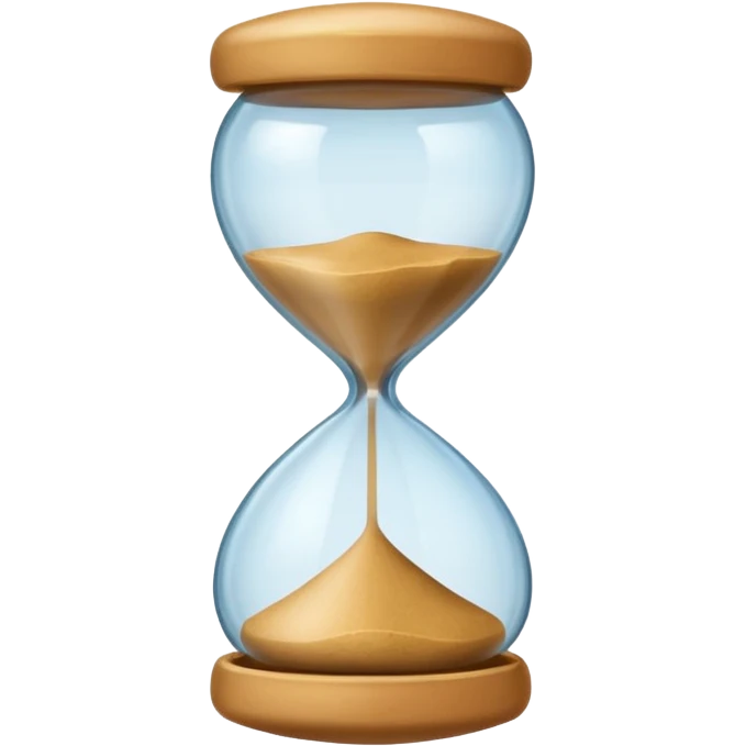 a  Hourglass shape Peanut  emoji