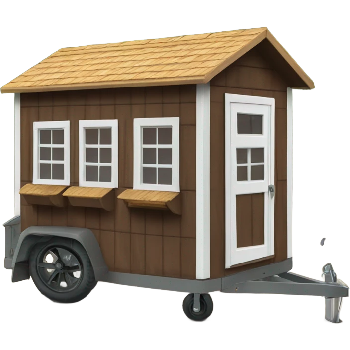shed on wheels emoji