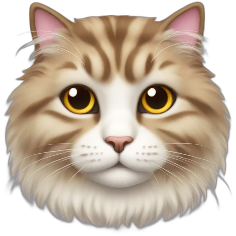 fluffy cat emoji