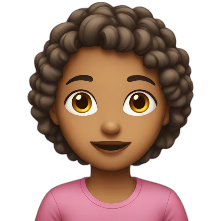 A girl emoji