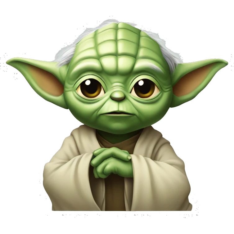 Yoda diciendo tem plebilla emoji