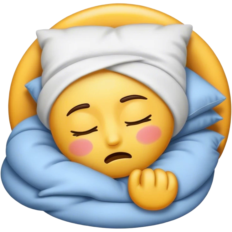 An emoji that is sleepy emoji