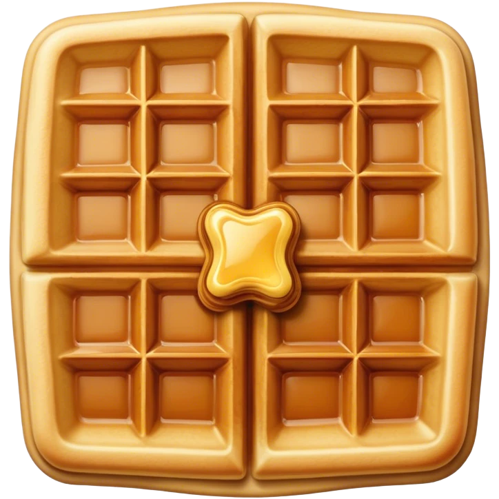 Belgian waffle emoji