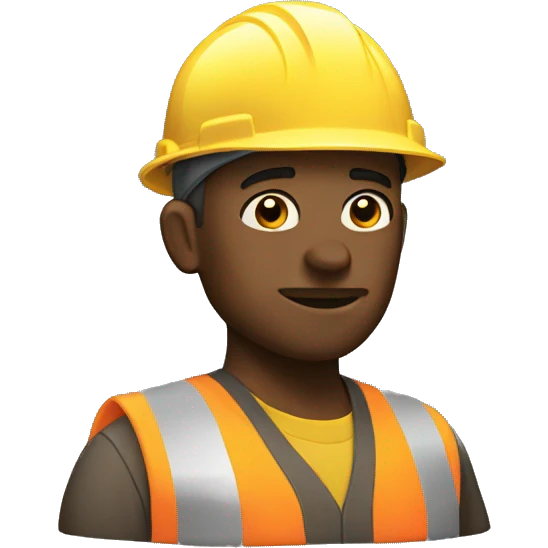 Working in construction  emoji