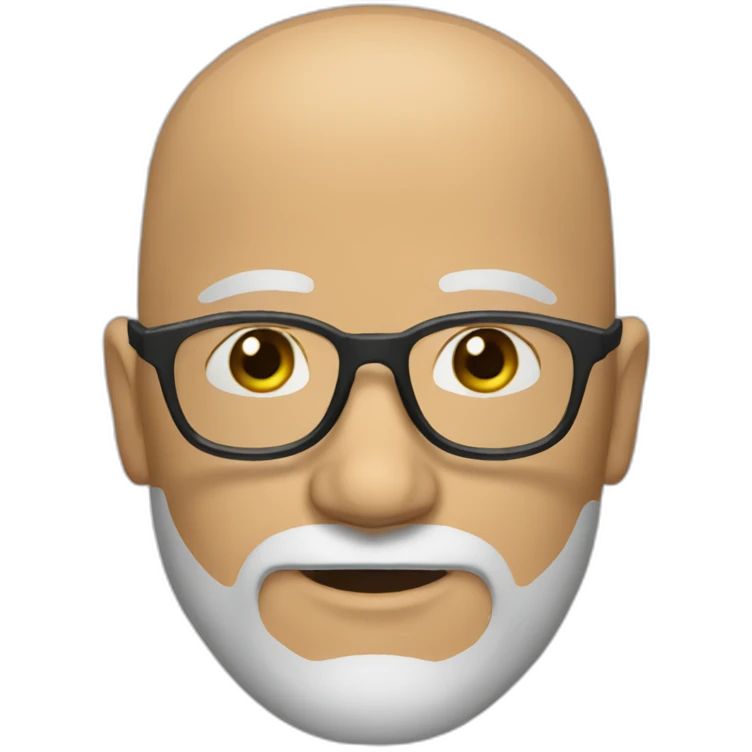 bald-man-with-round-glasses-slightly-graying-beard emoji