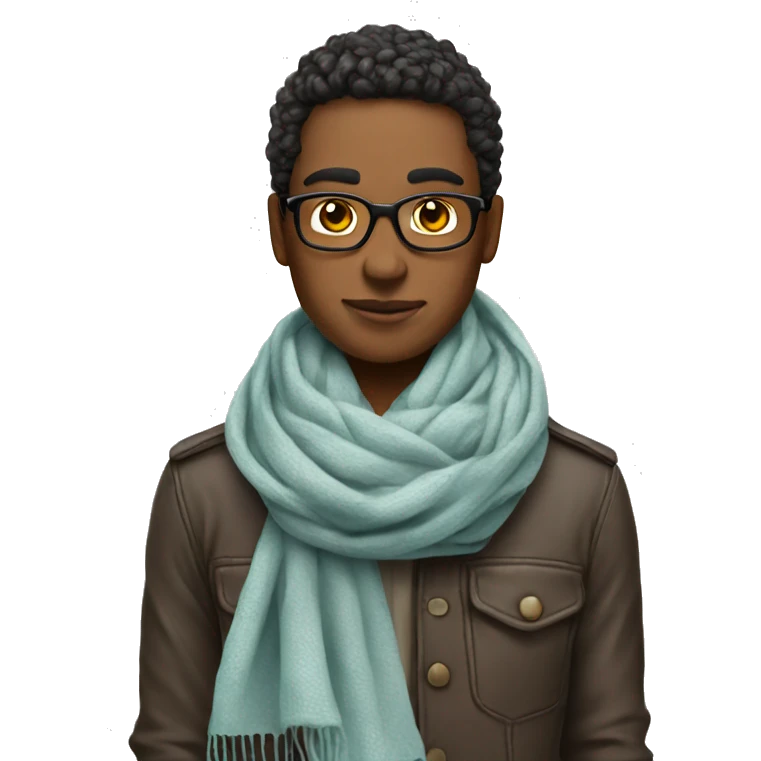 Scarf realistic emoji