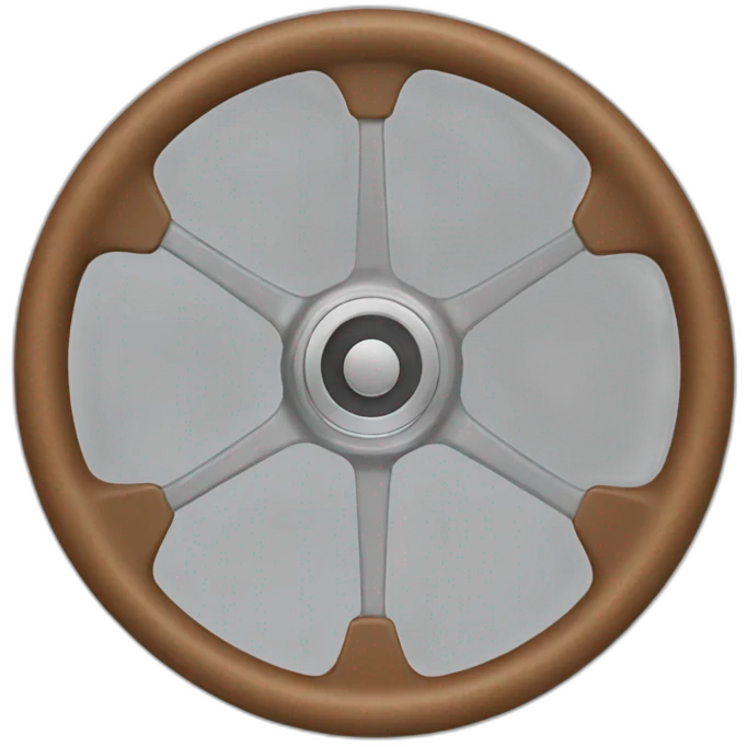 steering wheel emoji