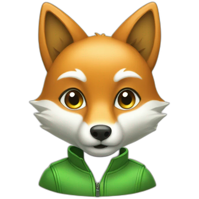 green fox emoji