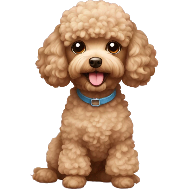toy poodle emoji