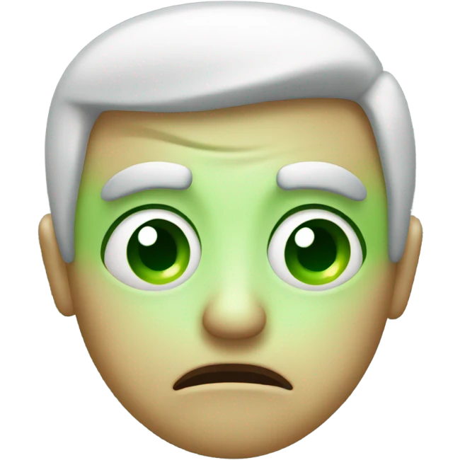 sick looking classic emoji emoji